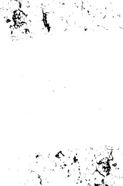 Grunge siyah ve beyaz kentsel vektör doku şablon. Karanlık dağınık toz sıkıntı arka plan kaplaması. Gürültü ve tahıl ile soyut noktalı, çizik, Vintage efekti oluşturmak kolay. Yaşlanma tasarım öğesi