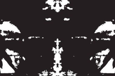 Grunge siyah ve beyaz kentsel vektör doku şablon. Karanlık dağınık toz sıkıntı arka plan kaplaması. Gürültü ve tahıl ile soyut noktalı, çizik, Vintage efekti oluşturmak kolay. Yaşlanma tasarım öğesi