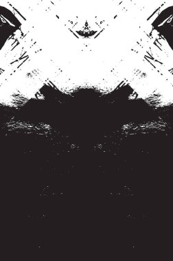 Grunge siyah ve beyaz kentsel vektör doku şablon. Karanlık dağınık toz sıkıntı arka plan kaplaması. Gürültü ve tahıl ile soyut noktalı, çizik, Vintage efekti oluşturmak kolay. Yaşlanma tasarım öğesi