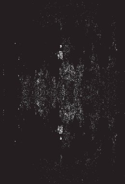 Grunge siyah ve beyaz kentsel vektör doku şablon. Karanlık dağınık toz sıkıntı arka plan kaplaması. Gürültü ve tahıl ile soyut noktalı, çizik, Vintage efekti oluşturmak kolay. Yaşlanma tasarım öğesi