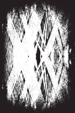 Grunge siyah ve beyaz kentsel vektör doku şablon. Karanlık dağınık toz sıkıntı arka plan kaplaması. Gürültü ve tahıl ile soyut noktalı, çizik, Vintage efekti oluşturmak kolay. Yaşlanma tasarım öğesi
