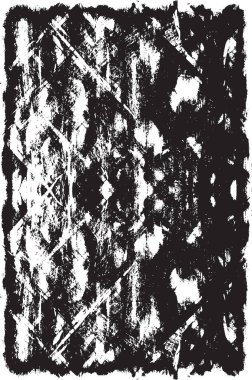 Grunge siyah ve beyaz kentsel vektör doku şablon. Karanlık dağınık toz sıkıntı arka plan kaplaması. Gürültü ve tahıl ile soyut noktalı, çizik, Vintage efekti oluşturmak kolay. Yaşlanma tasarım öğesi