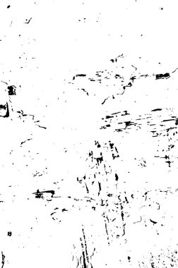 Grunge siyah ve beyaz kentsel vektör doku şablon. Karanlık dağınık toz sıkıntı arka plan kaplaması. Gürültü ve tahıl ile soyut noktalı, çizik, Vintage efekti oluşturmak kolay. Yaşlanma tasarım öğesi