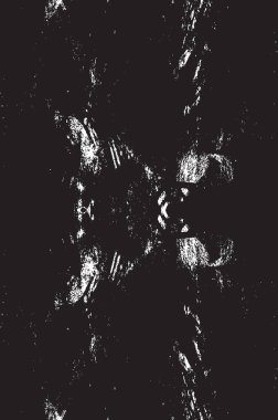 Grunge siyah ve beyaz kentsel vektör doku şablon. Karanlık dağınık toz sıkıntı arka plan kaplaması. Gürültü ve tahıl ile soyut noktalı, çizik, Vintage efekti oluşturmak kolay. Yaşlanma tasarım öğesi