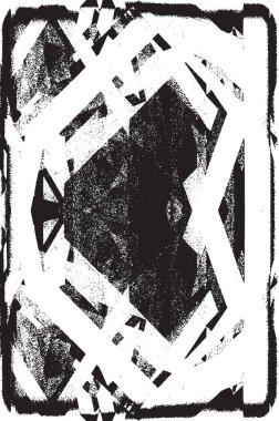 Grunge siyah ve beyaz kentsel vektör doku şablon. Karanlık dağınık toz sıkıntı arka plan kaplaması. Gürültü ve tahıl ile soyut noktalı, çizik, Vintage efekti oluşturmak kolay. Yaşlanma tasarım öğesi