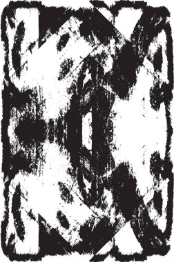 Grunge siyah ve beyaz kentsel vektör doku şablon. Karanlık dağınık toz sıkıntı arka plan kaplaması. Gürültü ve tahıl ile soyut noktalı, çizik, Vintage efekti oluşturmak kolay. Yaşlanma tasarım öğesi