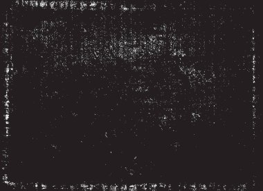 Grunge siyah ve beyaz kentsel vektör doku şablon. Karanlık dağınık toz sıkıntı arka plan kaplaması. Gürültü ve tahıl ile soyut noktalı, çizik, Vintage efekti oluşturmak kolay. Yaşlanma tasarım öğesi
