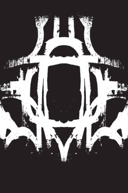 vignette koyu grunge arkaplanı