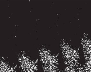 Grunge siyah ve beyaz kentsel vektör doku şablon. Karanlık dağınık toz sıkıntı arka plan kaplaması. Gürültü ve tahıl ile soyut noktalı, çizik, Vintage efekti oluşturmak kolay. Yaşlanma tasarım öğesi