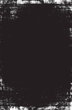 Grunge siyah ve beyaz kentsel vektör doku şablon. Karanlık dağınık toz sıkıntı arka plan kaplaması. Gürültü ve tahıl ile soyut noktalı, çizik, Vintage efekti oluşturmak kolay. Yaşlanma tasarım öğesi