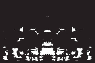 Grunge siyah ve beyaz kentsel vektör doku şablon. Karanlık dağınık toz sıkıntı arka plan kaplaması. Gürültü ve tahıl ile soyut noktalı, çizik, Vintage efekti oluşturmak kolay. Yaşlanma tasarım öğesi