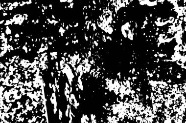 Grunge siyah ve beyaz kentsel vektör doku şablon. Karanlık dağınık toz sıkıntı arka plan kaplaması. Gürültü ve tahıl ile soyut noktalı, çizik, Vintage efekti oluşturmak kolay. Yaşlanma tasarım öğesi