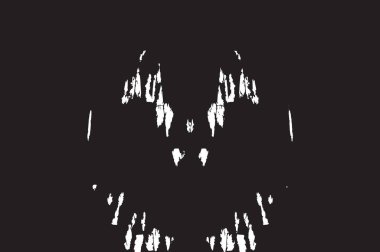 Grunge siyah ve beyaz kentsel vektör doku şablon. Karanlık dağınık toz sıkıntı arka plan kaplaması. Gürültü ve tahıl ile soyut noktalı, çizik, Vintage efekti oluşturmak kolay. Yaşlanma tasarım öğesi