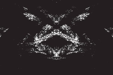 Grunge siyah ve beyaz kentsel vektör doku şablon. Karanlık dağınık toz sıkıntı arka plan kaplaması. Gürültü ve tahıl ile soyut noktalı, çizik, Vintage efekti oluşturmak kolay. Yaşlanma tasarım öğesi