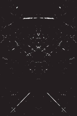 Grunge siyah ve beyaz kentsel vektör doku şablon. Karanlık dağınık toz sıkıntı arka plan kaplaması. Gürültü ve tahıl ile soyut noktalı, çizik, Vintage efekti oluşturmak kolay. Yaşlanma tasarım öğesi