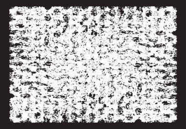 Grunge siyah ve beyaz kentsel vektör doku şablon. Karanlık dağınık toz sıkıntı arka plan kaplaması. Gürültü ve tahıl ile soyut noktalı, çizik, Vintage efekti oluşturmak kolay. Yaşlanma tasarım öğesi