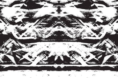 Grunge siyah ve beyaz kentsel vektör doku şablon. Karanlık dağınık toz sıkıntı arka plan kaplaması. Gürültü ve tahıl ile soyut noktalı, çizik, Vintage efekti oluşturmak kolay. Yaşlanma tasarım öğesi