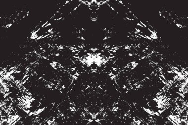 Grunge siyah ve beyaz kentsel vektör doku şablon. Karanlık dağınık toz sıkıntı arka plan kaplaması. Gürültü ve tahıl ile soyut noktalı, çizik, Vintage efekti oluşturmak kolay. Yaşlanma tasarım öğesi