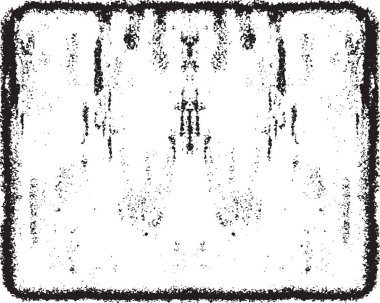 Noktalarda paslı metal desen boya ve gamzeler