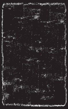 Grunge siyah ve beyaz kentsel vektör doku şablon. Karanlık dağınık toz sıkıntı arka plan kaplaması. Gürültü ve tahıl ile soyut noktalı, çizik, Vintage efekti oluşturmak kolay. Yaşlanma tasarım öğesi