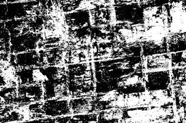 Grunge siyah ve beyaz kentsel vektör doku şablon. Karanlık dağınık toz sıkıntı arka plan kaplaması. Gürültü ve tahıl ile soyut noktalı, çizik, Vintage efekti oluşturmak kolay. Yaşlanma tasarım öğesi
