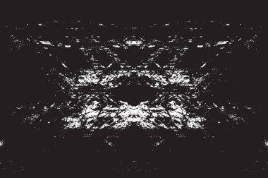 Grunge siyah ve beyaz kentsel vektör doku şablon. Karanlık dağınık toz sıkıntı arka plan kaplaması. Gürültü ve tahıl ile soyut noktalı, çizik, Vintage efekti oluşturmak kolay. Yaşlanma tasarım öğesi