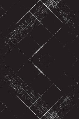 Grunge siyah ve beyaz kentsel vektör doku şablon. Karanlık dağınık toz sıkıntı arka plan kaplaması. Gürültü ve tahıl ile soyut noktalı, çizik, Vintage efekti oluşturmak kolay. Yaşlanma tasarım öğesi