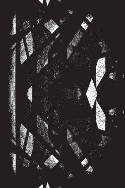 Grunge siyah ve beyaz kentsel vektör doku şablon. Karanlık dağınık toz sıkıntı arka plan kaplaması. Gürültü ve tahıl ile soyut noktalı, çizik, Vintage efekti oluşturmak kolay. Yaşlanma tasarım öğesi