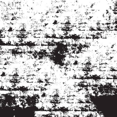 Grunge siyah ve beyaz kentsel vektör doku şablon. Karanlık dağınık toz sıkıntı arka plan kaplaması. Gürültü ve tahıl ile soyut noktalı, çizik, Vintage efekti oluşturmak kolay. Yaşlanma tasarım öğesi