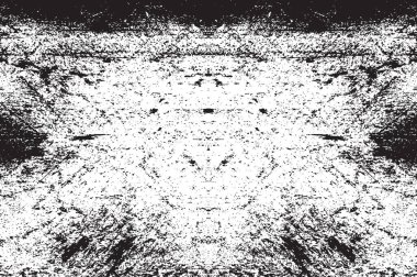 Grunge siyah ve beyaz kentsel vektör doku şablon. Karanlık dağınık toz sıkıntı arka plan kaplaması. Gürültü ve tahıl ile soyut noktalı, çizik, Vintage efekti oluşturmak kolay. Yaşlanma tasarım öğesi