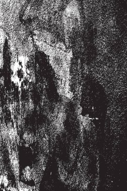 eski yıpranmış alçı duvar boya ile