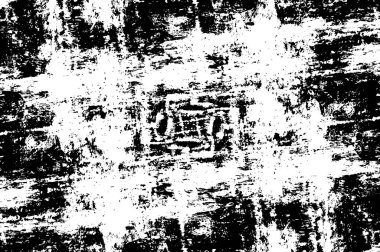 Grunge siyah ve beyaz kentsel vektör doku şablon. Karanlık dağınık toz sıkıntı arka plan kaplaması. Gürültü ve tahıl ile soyut noktalı, çizik, Vintage efekti oluşturmak kolay. Yaşlanma tasarım öğesi