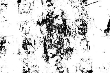 Grunge siyah ve beyaz kentsel vektör doku şablon. Karanlık dağınık toz sıkıntı arka plan kaplaması. Gürültü ve tahıl ile soyut noktalı, çizik, Vintage efekti oluşturmak kolay. Yaşlanma tasarım öğesi