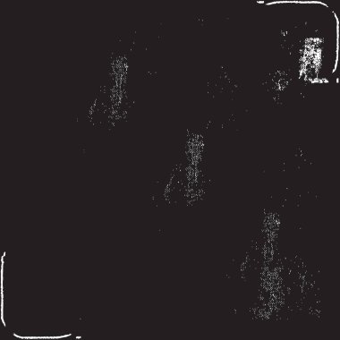 Grunge siyah ve beyaz kentsel vektör doku şablon. Karanlık dağınık toz sıkıntı arka plan kaplaması. Gürültü ve tahıl ile soyut noktalı, çizik, Vintage efekti oluşturmak kolay. Yaşlanma tasarım öğesi
