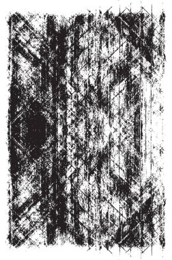 Grunge siyah ve beyaz kentsel vektör doku şablon. Karanlık dağınık toz sıkıntı arka plan kaplaması. Gürültü ve tahıl ile soyut noktalı, çizik, Vintage efekti oluşturmak kolay. Yaşlanma tasarım öğesi