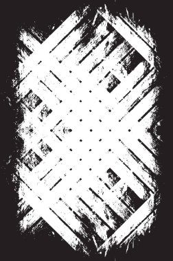 Grunge siyah ve beyaz kentsel vektör doku şablon. Karanlık dağınık toz sıkıntı arka plan kaplaması. Gürültü ve tahıl ile soyut noktalı, çizik, Vintage efekti oluşturmak kolay. Yaşlanma tasarım öğesi