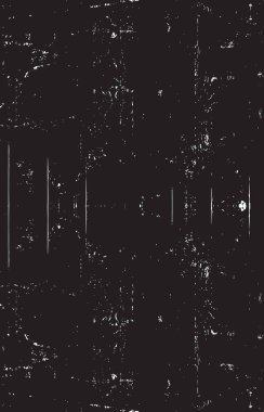 Grunge siyah ve beyaz kentsel vektör doku şablon. Karanlık dağınık toz sıkıntı arka plan kaplaması. Gürültü ve tahıl ile soyut noktalı, çizik, Vintage efekti oluşturmak kolay. Yaşlanma tasarım öğesi