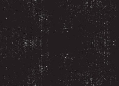 Grunge siyah ve beyaz kentsel vektör doku şablon. Karanlık dağınık toz sıkıntı arka plan kaplaması. Gürültü ve tahıl ile soyut noktalı, çizik, Vintage efekti oluşturmak kolay. Yaşlanma tasarım öğesi