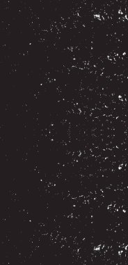 Grunge siyah ve beyaz kentsel vektör doku şablon. Karanlık dağınık toz sıkıntı arka plan kaplaması. Gürültü ve tahıl ile soyut noktalı, çizik, Vintage efekti oluşturmak kolay. Yaşlanma tasarım öğesi