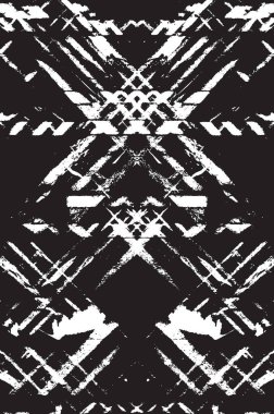 Grunge siyah ve beyaz kentsel vektör doku şablon. Karanlık dağınık toz sıkıntı arka plan kaplaması. Gürültü ve tahıl ile soyut noktalı, çizik, Vintage efekti oluşturmak kolay. Yaşlanma tasarım öğesi