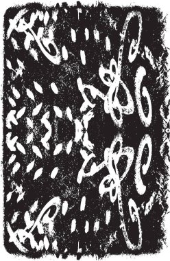 Grunge siyah ve beyaz kentsel vektör doku şablon. Karanlık dağınık toz sıkıntı arka plan kaplaması. Gürültü ve tahıl ile soyut noktalı, çizik, Vintage efekti oluşturmak kolay. Yaşlanma tasarım öğesi