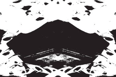 Grunge siyah ve beyaz kentsel vektör doku şablon. Karanlık dağınık toz sıkıntı arka plan kaplaması. Gürültü ve tahıl ile soyut noktalı, çizik, Vintage efekti oluşturmak kolay. Yaşlanma tasarım öğesi