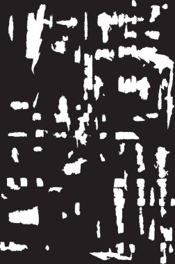 Grunge siyah ve beyaz kentsel vektör doku şablon. Karanlık dağınık toz sıkıntı arka plan kaplaması. Gürültü ve tahıl ile soyut noktalı, çizik, Vintage efekti oluşturmak kolay. Yaşlanma tasarım öğesi