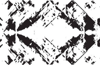Grunge siyah ve beyaz kentsel vektör doku şablon. Karanlık dağınık toz sıkıntı arka plan kaplaması. Gürültü ve tahıl ile soyut noktalı, çizik, Vintage efekti oluşturmak kolay. Yaşlanma tasarım öğesi