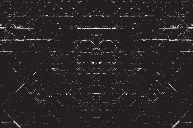 Grunge siyah ve beyaz kentsel vektör doku şablon. Karanlık dağınık toz sıkıntı arka plan kaplaması. Gürültü ve tahıl ile soyut noktalı, çizik, Vintage efekti oluşturmak kolay. Yaşlanma tasarım öğesi