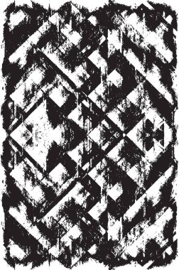 Grunge siyah ve beyaz kentsel vektör doku şablon. Karanlık dağınık toz sıkıntı arka plan kaplaması. Gürültü ve tahıl ile soyut noktalı, çizik, Vintage efekti oluşturmak kolay. Yaşlanma tasarım öğesi