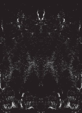 Grunge siyah ve beyaz kentsel vektör doku şablon. Karanlık dağınık toz sıkıntı arka plan kaplaması. Gürültü ve tahıl ile soyut noktalı, çizik, Vintage efekti oluşturmak kolay. Yaşlanma tasarım öğesi