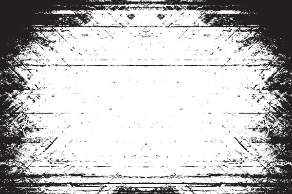Grunge Negru Alb Urban Vector Texture Șablon Întuneric Murdar Praf — Vector de stoc