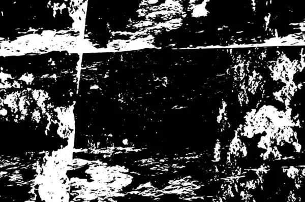 Grunge Mustavalkoinen Urban Vektori Rakenne Malli Tumma Sotkuinen Pöly Overlay — vektorikuva