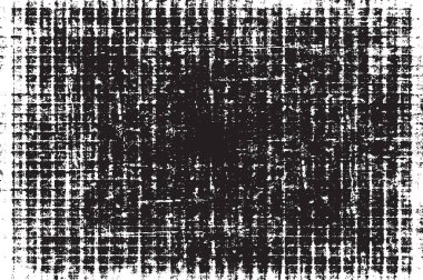 Grunge siyah ve beyaz kentsel vektör doku şablon. Karanlık dağınık toz sıkıntı arka plan kaplaması. Gürültü ve tahıl ile soyut noktalı, çizik, Vintage efekti oluşturmak kolay. Yaşlanma tasarım öğesi